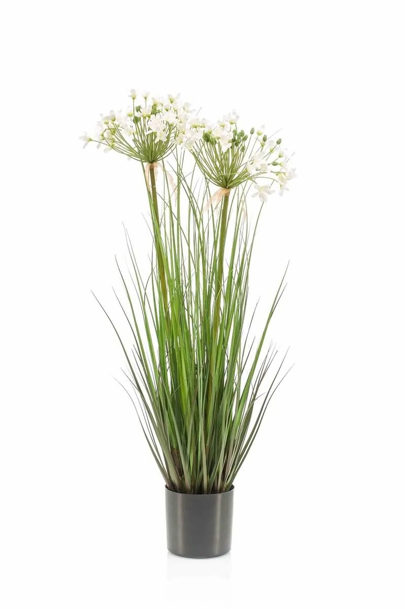 Agapanthus | Artificial Grass Agapanthus Bibianka, White, 31"/80Cm Agapanthus Agapanthus