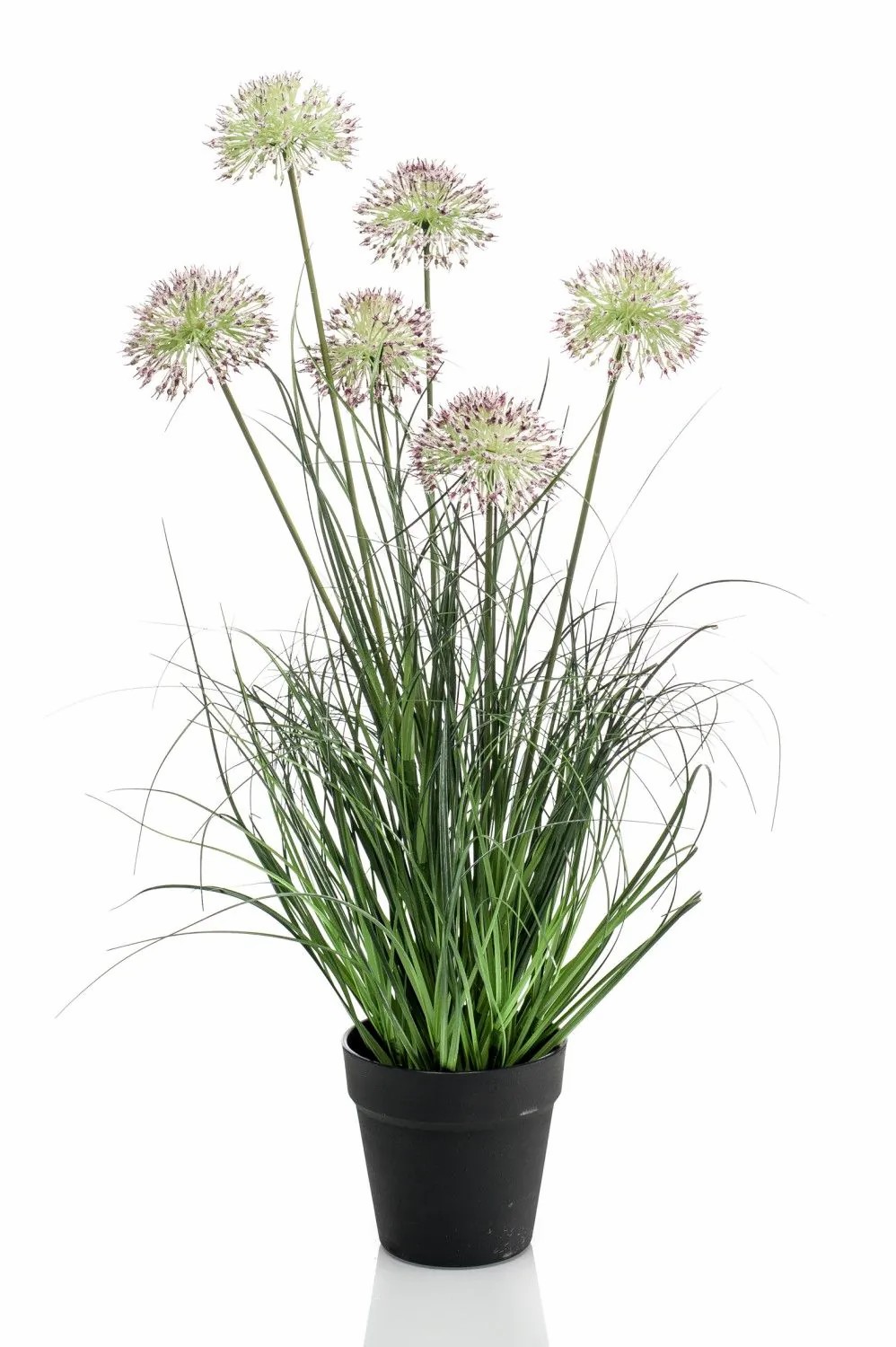 Allium | Artificial Grass Allium Garagant, Purple-Green, 28"/70Cm Allium Allium