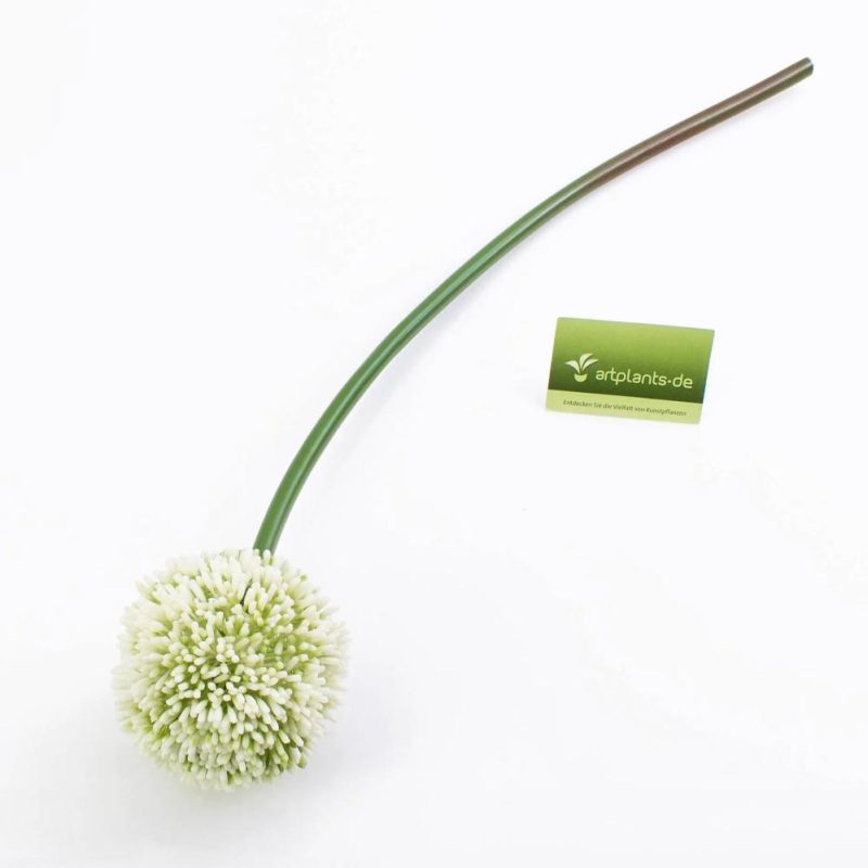 Allium | Plastic Allium Spray Beatrisa, Cream, 26"/65Cm, Ø4"/10Cm Allium Allium