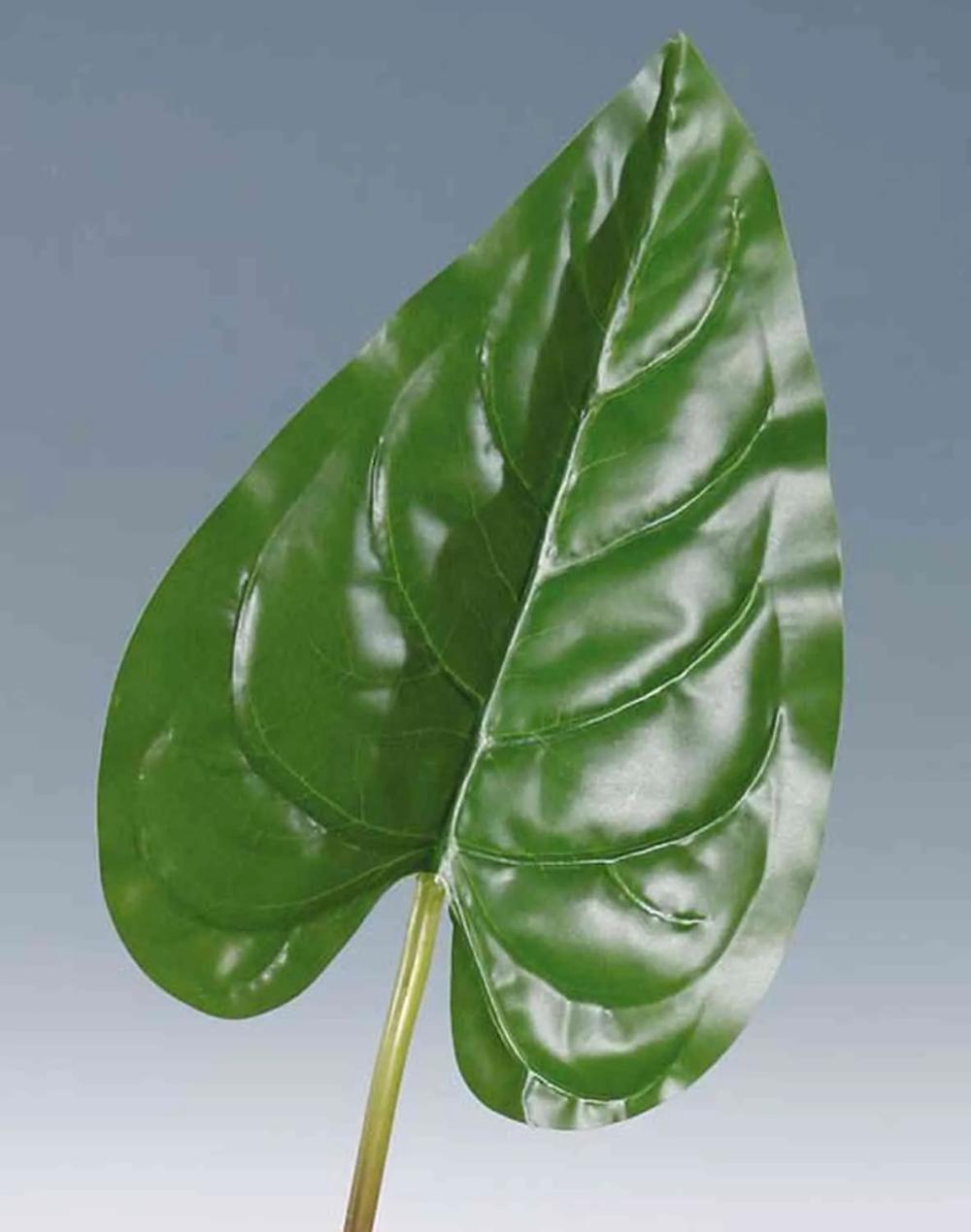 Anthurium | Artificial Flamingo Flower Leaf Norman, Green, 4Ft/110Cm Anthurium Anthurium