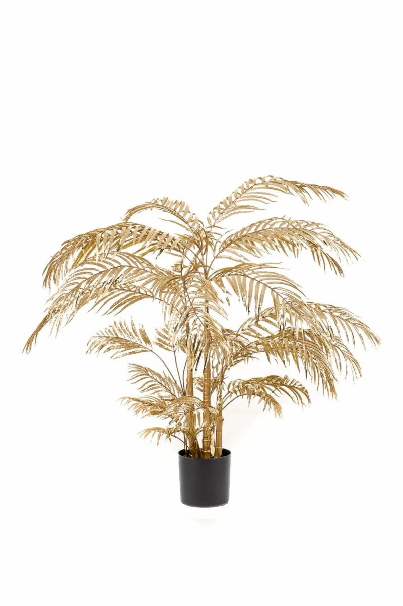 Areca palms | Artificial Areca Palm Barundia, Gold, 5Ft/145Cm Areca palms Areca palms