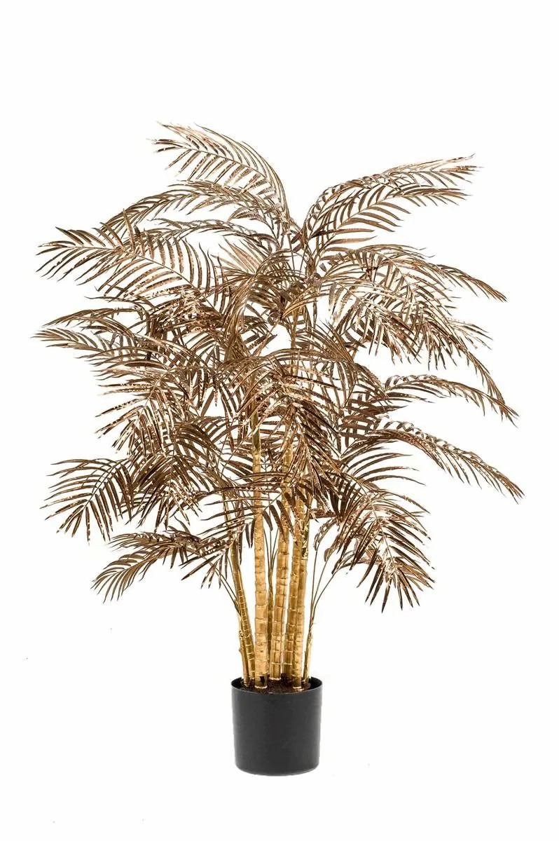 Areca palms | Artificial Palm Areca Paradisa, Metallic Bronze, 7Ft/200Cm Areca palms Areca palms