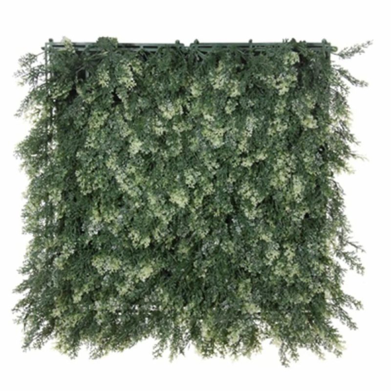 Asparagus plants | Plastic Hedge / Mat Asparagus Acutifolius Hotaru, Green, 20"X20"/50X50Cm Artificial Plants Asparagus plants