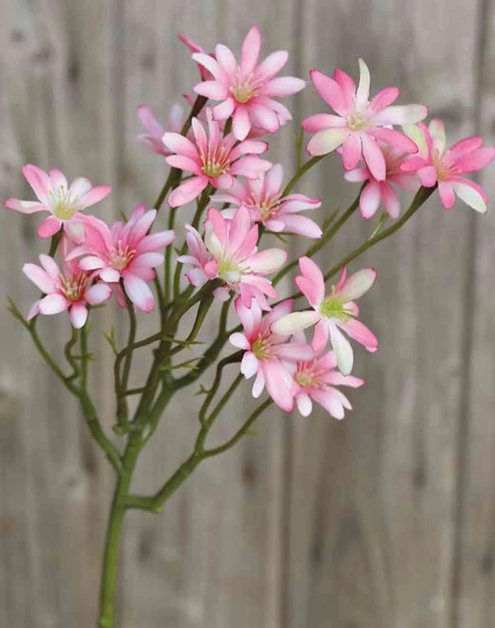 Aster | Artificial Sea Aster Namina, Light Pink, 18"/45Cm Artificial Flowers Aster