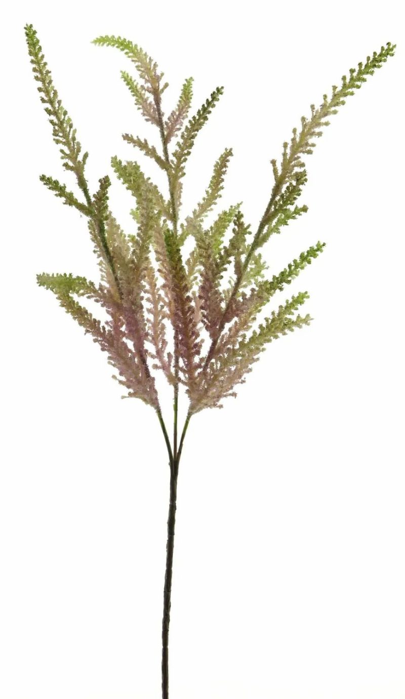 Astilbe | Plastic Astilbe Qimei, Fuchsia-Green, 28"/70Cm Artificial Flowers Astilbe