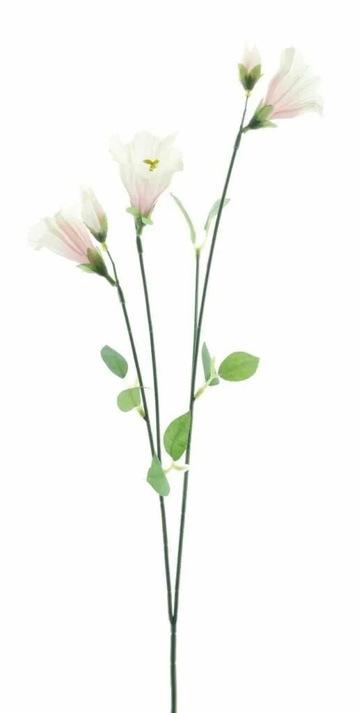 Bellflower | Artificial Bellflower Jukes, Cream-Pink, 24"/60Cm Artificial Flowers Bellflower