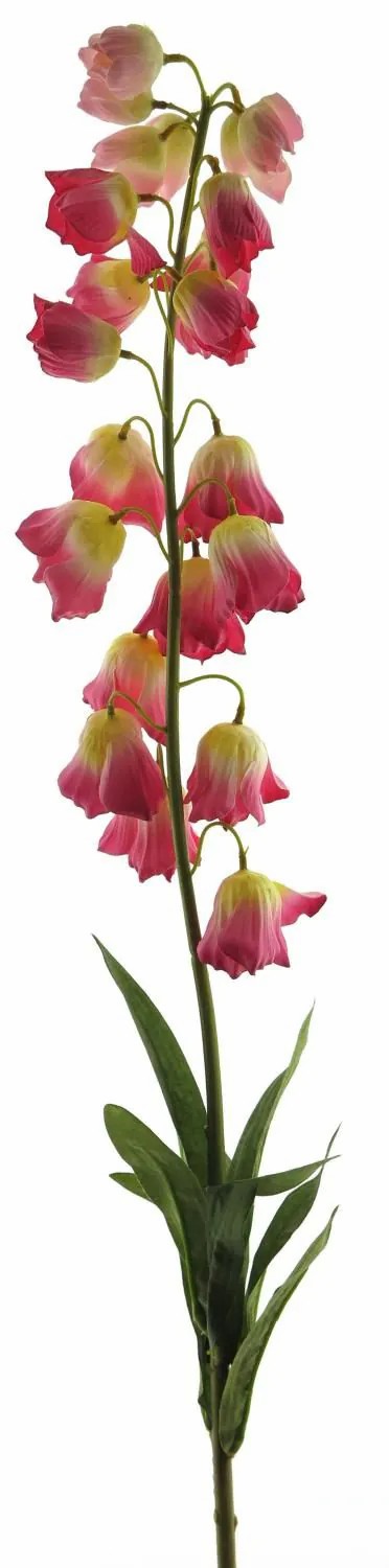 Bellflower | Artificial Bellflower Linmin, Pink-Cream, 3Ft/90Cm Artificial Flowers Bellflower