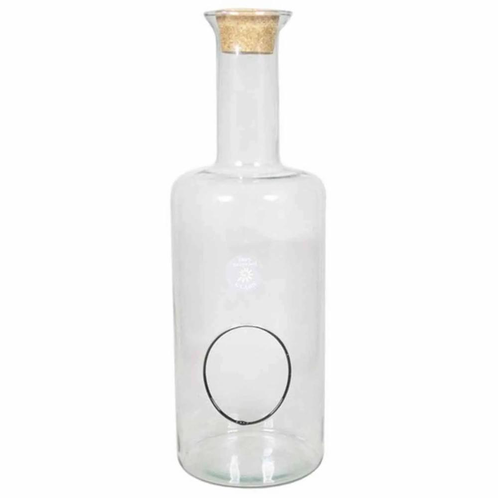 Bottle garden | Glass Bottle Draco For Terrarium, With Cork, Clear, 18"/45Cm, Ø6"/15Cm Accessories Bottle garden