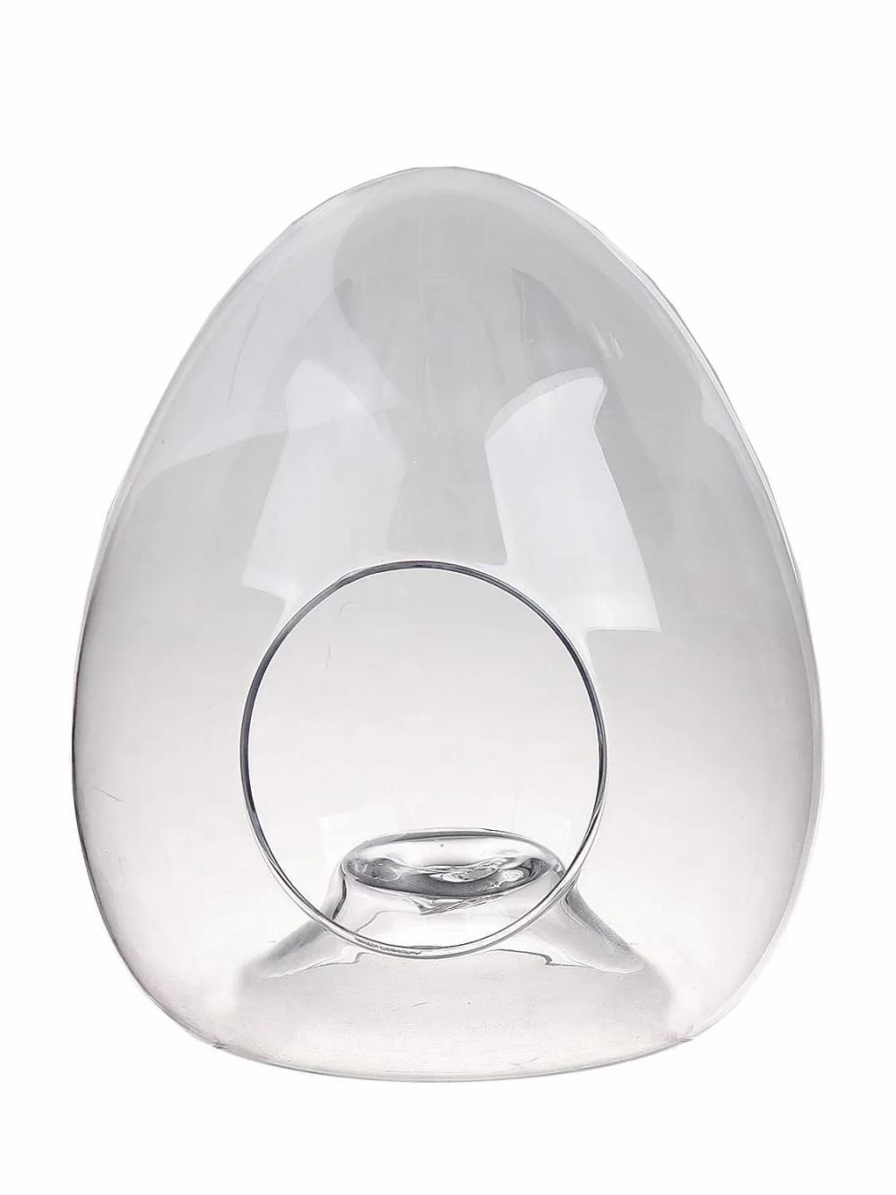 Bottle garden | Plant Terrarium Glass Eduard In Egg Shape, Clear, 26Cm, Ø23Cm Accessories Bottle garden