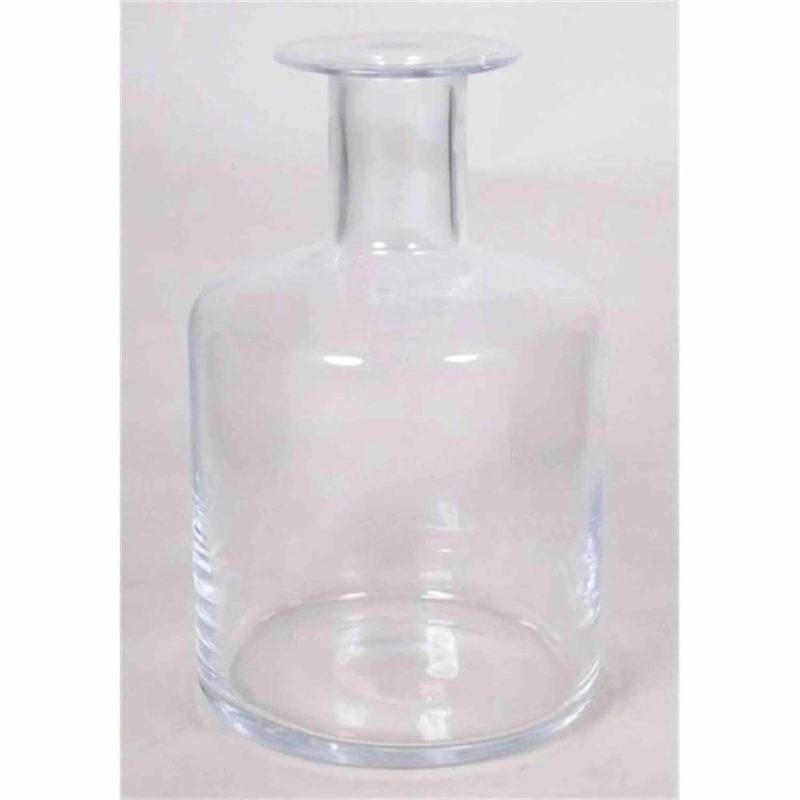 Bottles | Transparent Bottle Junela, Glass, 11"/28Cm, Ø6.7"/17Cm Accessories Bottles