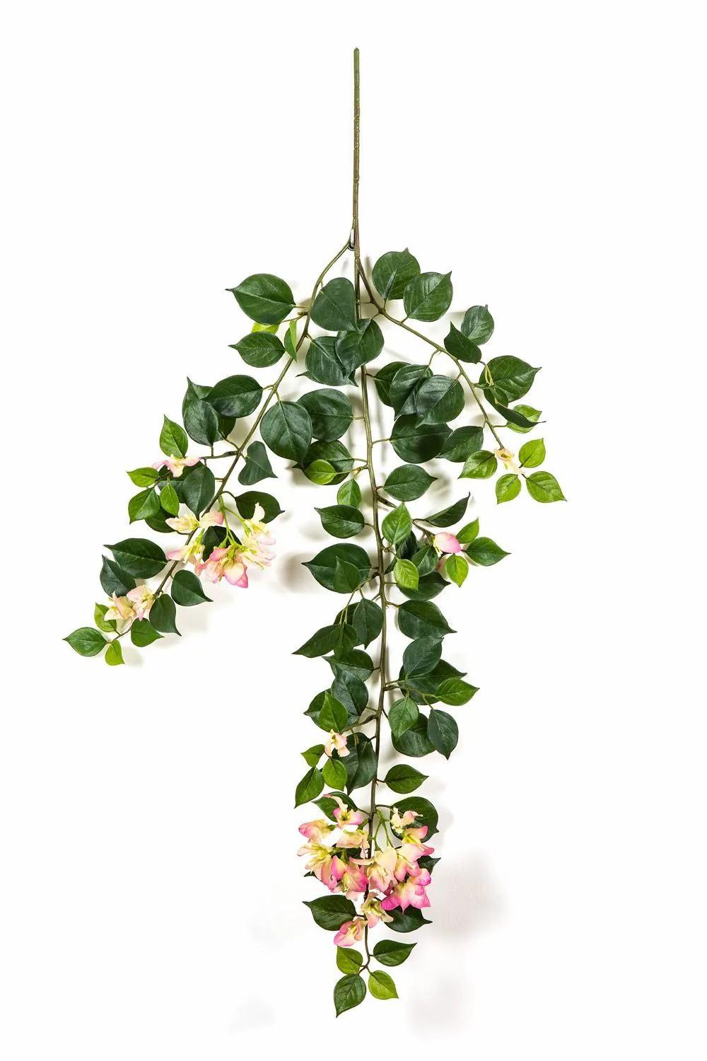 Bougainvillea | Artificial Bougainvillea Spray Avior, Cream-Light Pink, 31"/80Cm Artificial Trees Bougainvillea