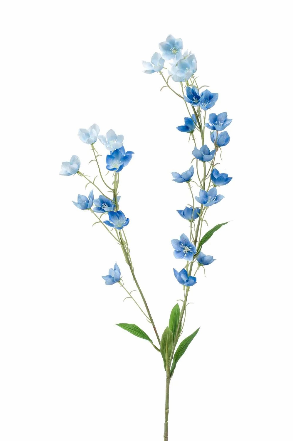 Buttercup | Artificial Buttercup Lota, Blue, 33"/85Cm, Ø1.2"-2"/3-5Cm Artificial Flowers Blue