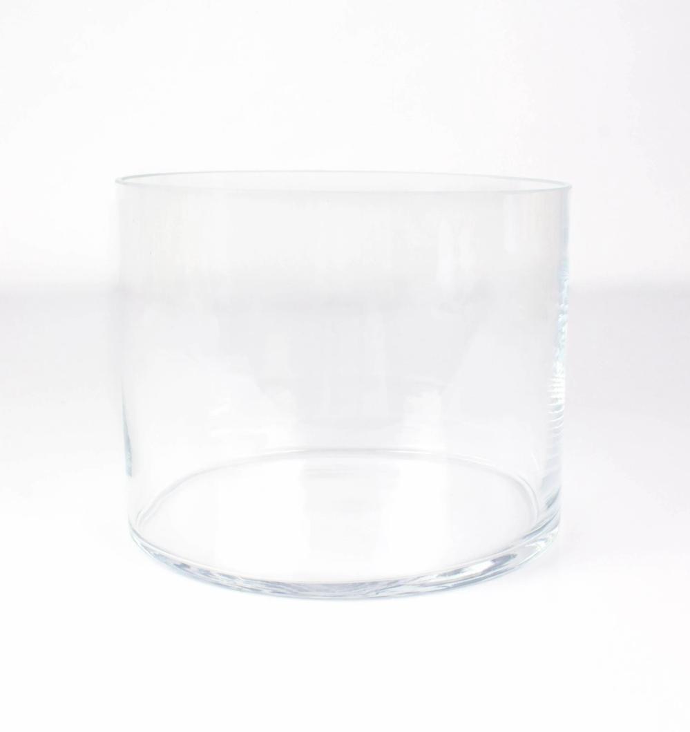 Candle holders | Cylindrical Candle Glass Sansa Earth, Clear, 6"/15Cm, Ø7.3"/18,5Cm Accessories Candle holders