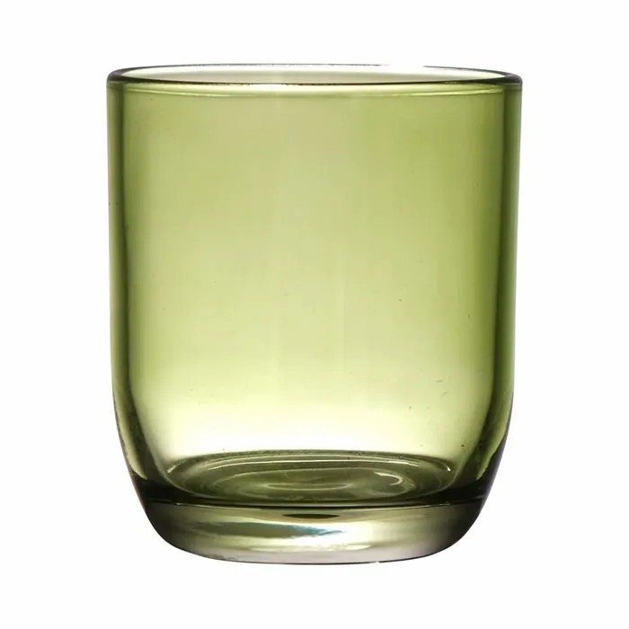 Candle holders | Glass Candle Holder Joffrey, Green, 3.1"/8Cm, Ø2.8"/7Cm Accessories Candle holders