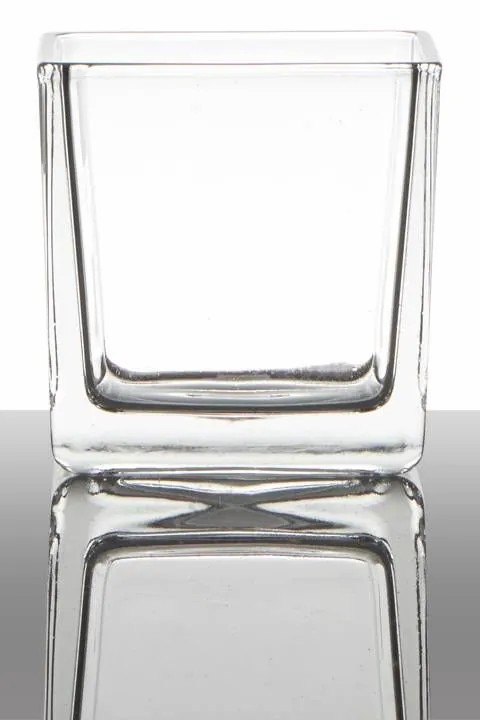 Candle holders | Glass Lantern Kim Earth, Clear, 3.1"X3.1"X3.1"/8X8X8Cm Accessories Candle holders