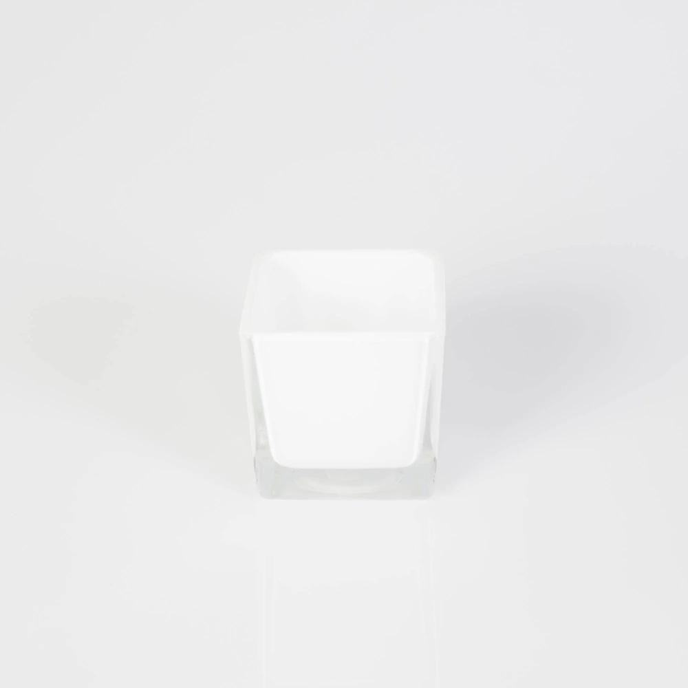 Candle holders | Glass Lantern Kim Earth, White, 2.4X2.4"X2.4"/6X6X6Cm Accessories Candle holders