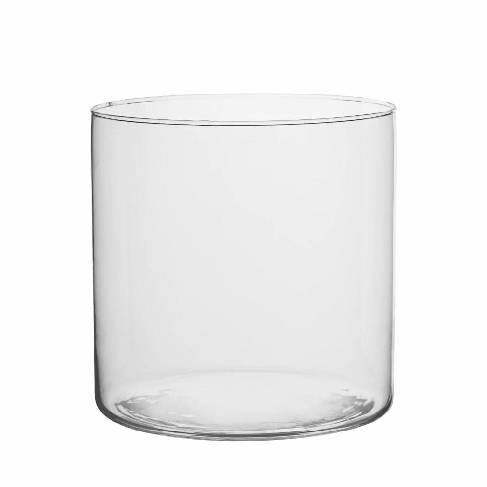 Candle holders | Glass Lantern Sanny, Cylinder, Clear, 6"/15Cm, Ø6"/15Cm Accessories Candle holders