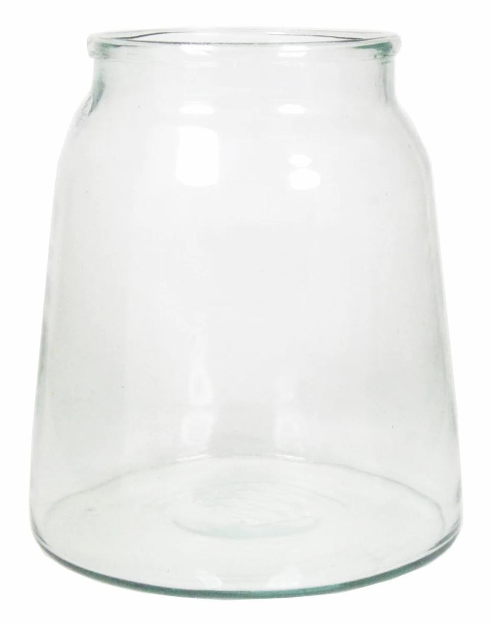 Candle holders | Lantern Marena Made Of Glass, Clear, 9"/22Cm, Ø7.5"/19Cm Accessories Candle holders