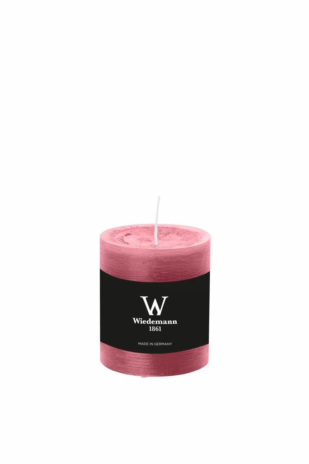 Candles | Block Candle Aurora, Antique Pink, 3.1"/8Cm, Ø2.7"/6,8Cm, 34H – Made In Germany Accessories Candles