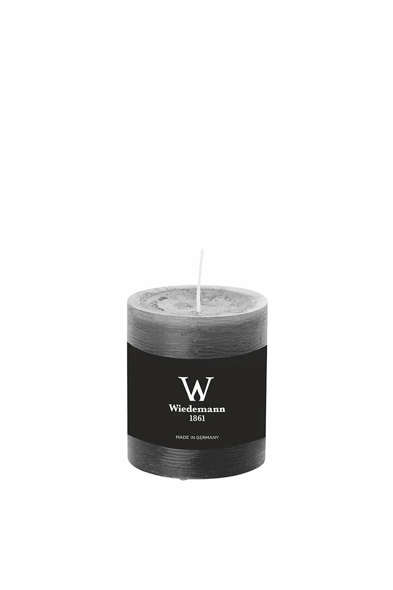 Candles | Block Candle For Lantern Aurora, Dark Grey, 3.1"/8Cm, Ø2.7"/6,8Cm, 34H – Made In Germany Accessories Candles