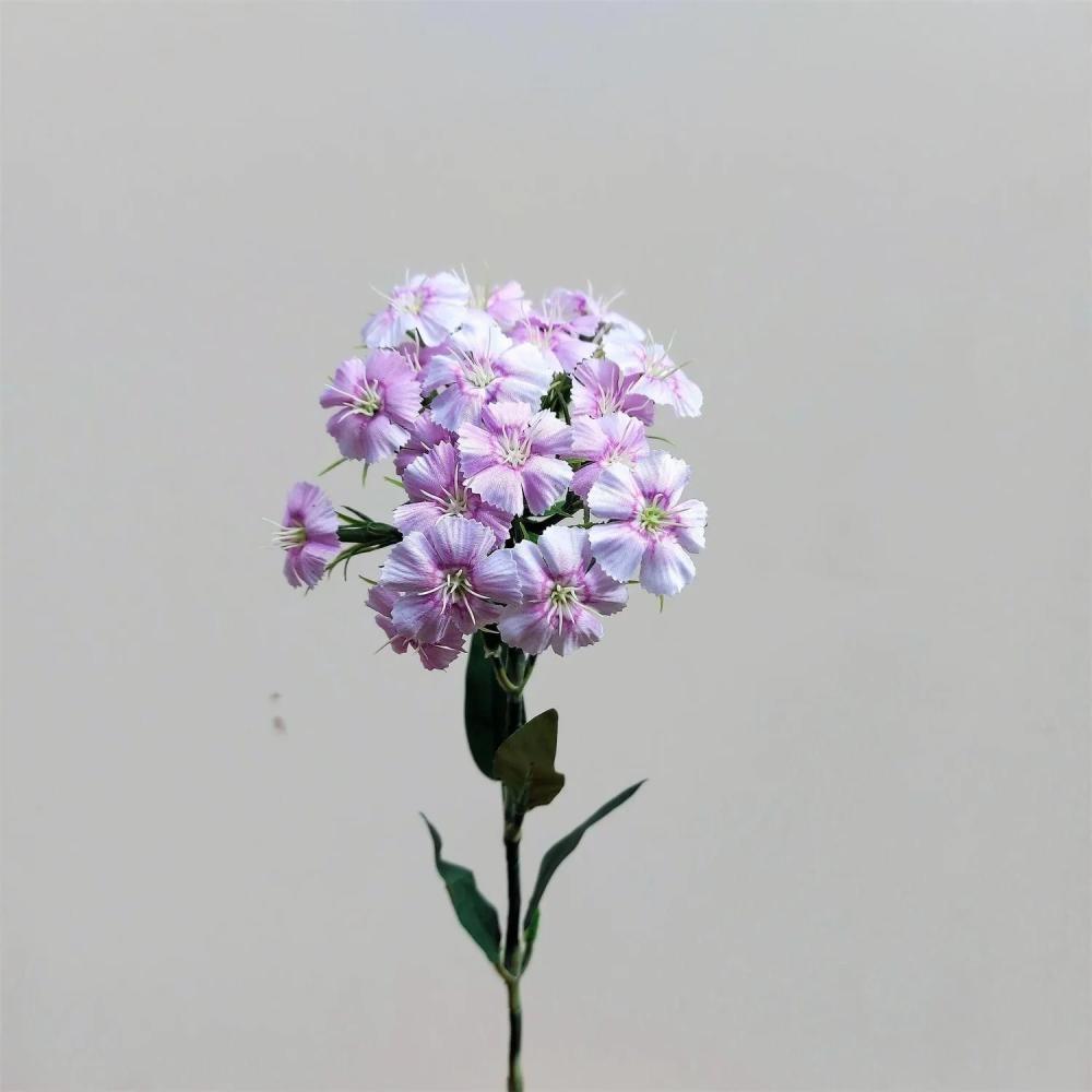 Carnation | Fake Flower Sweet William Susilawa, Pink-Violet, 22"/55Cm Artificial Flowers Carnation