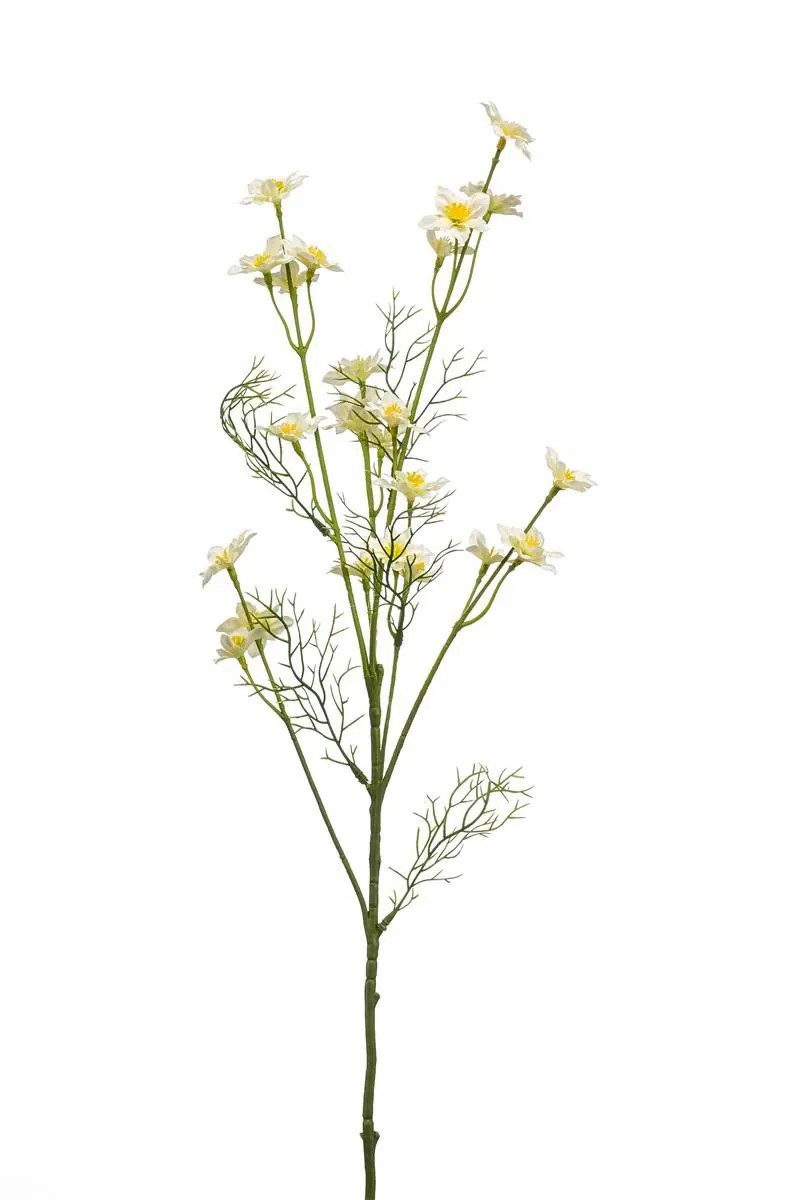 Columbine | Artificial Columbine Flower Scruffy, Cream, 28"/70Cm Artificial Flowers Columbine