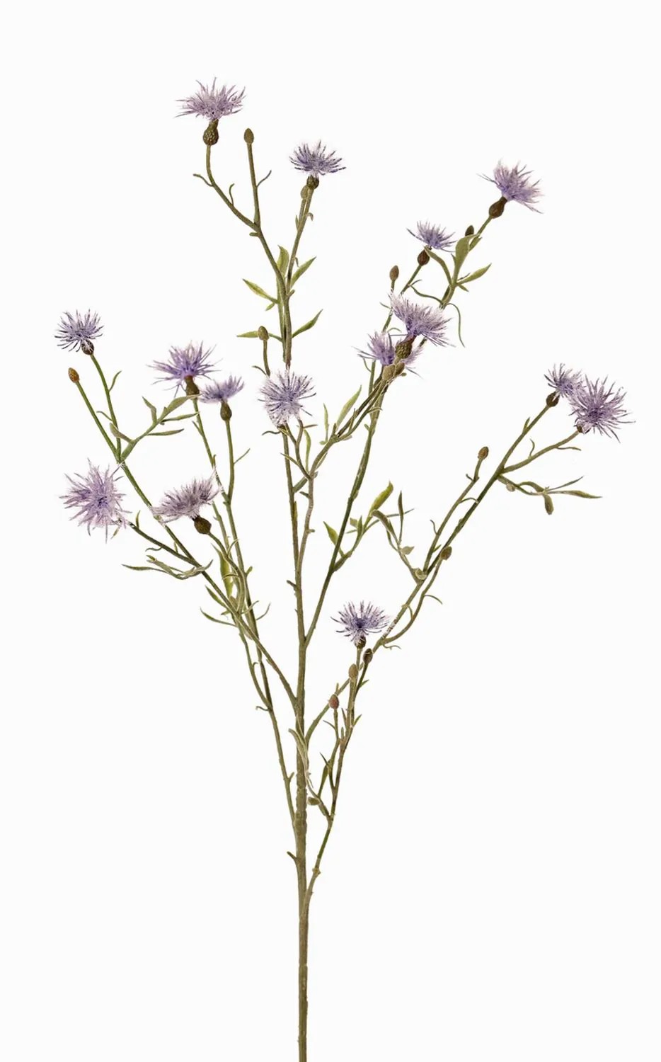 Cornflower | Artificial Flower Cornflower Zenobios, Purple-Blue, 31"/80Cm Artificial Flowers Cornflower