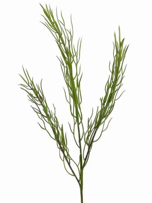 Cypresses | Artificial Cypress Spray Berfin, Green, 18"/45Cm Artificial Trees Cypresses