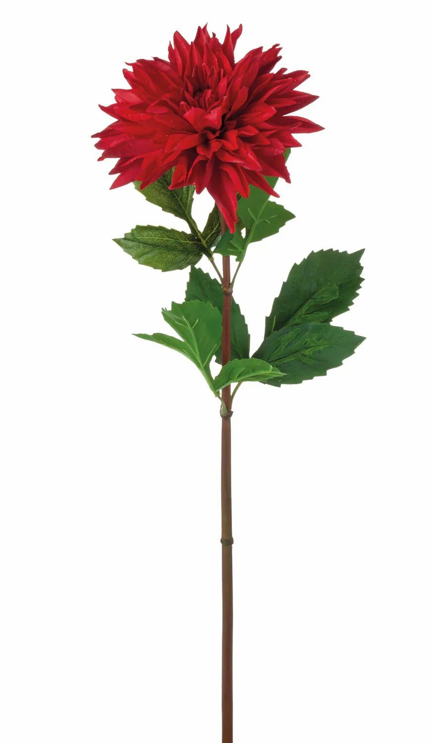 Dahlia | Silk Dahlia Turena, Red, 30"/75Cm Artificial Flowers Dahlia