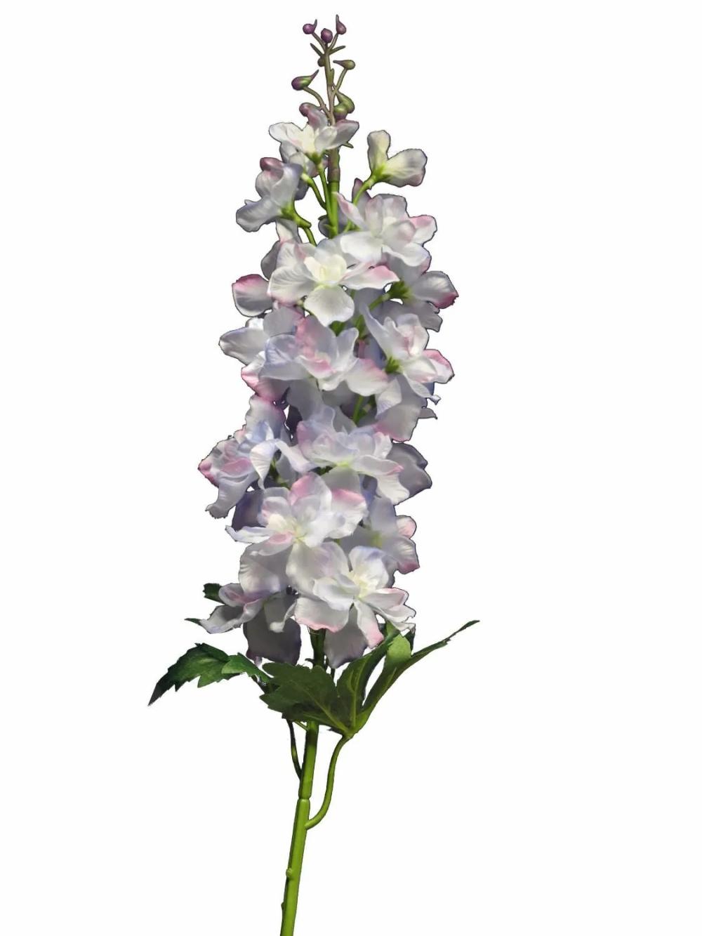 Delphinium | Artificial Delphinium Jingmuo, Light Blue, 3Ft/90Cm Artificial Flowers Blue