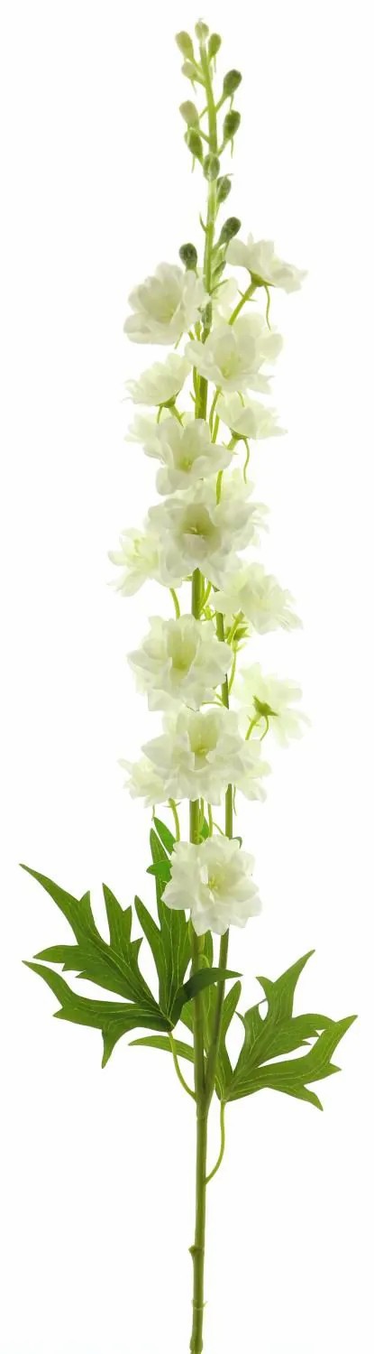 Delphinium | Artificial Delphinium Jinyuan, Cream, 33"/85Cm Artificial Flowers Delphinium