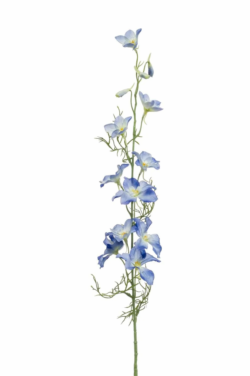 Delphinium | Artificial Delphinium Narumi, Light Blue, 3Ft/90 Cm Artificial Flowers Blue