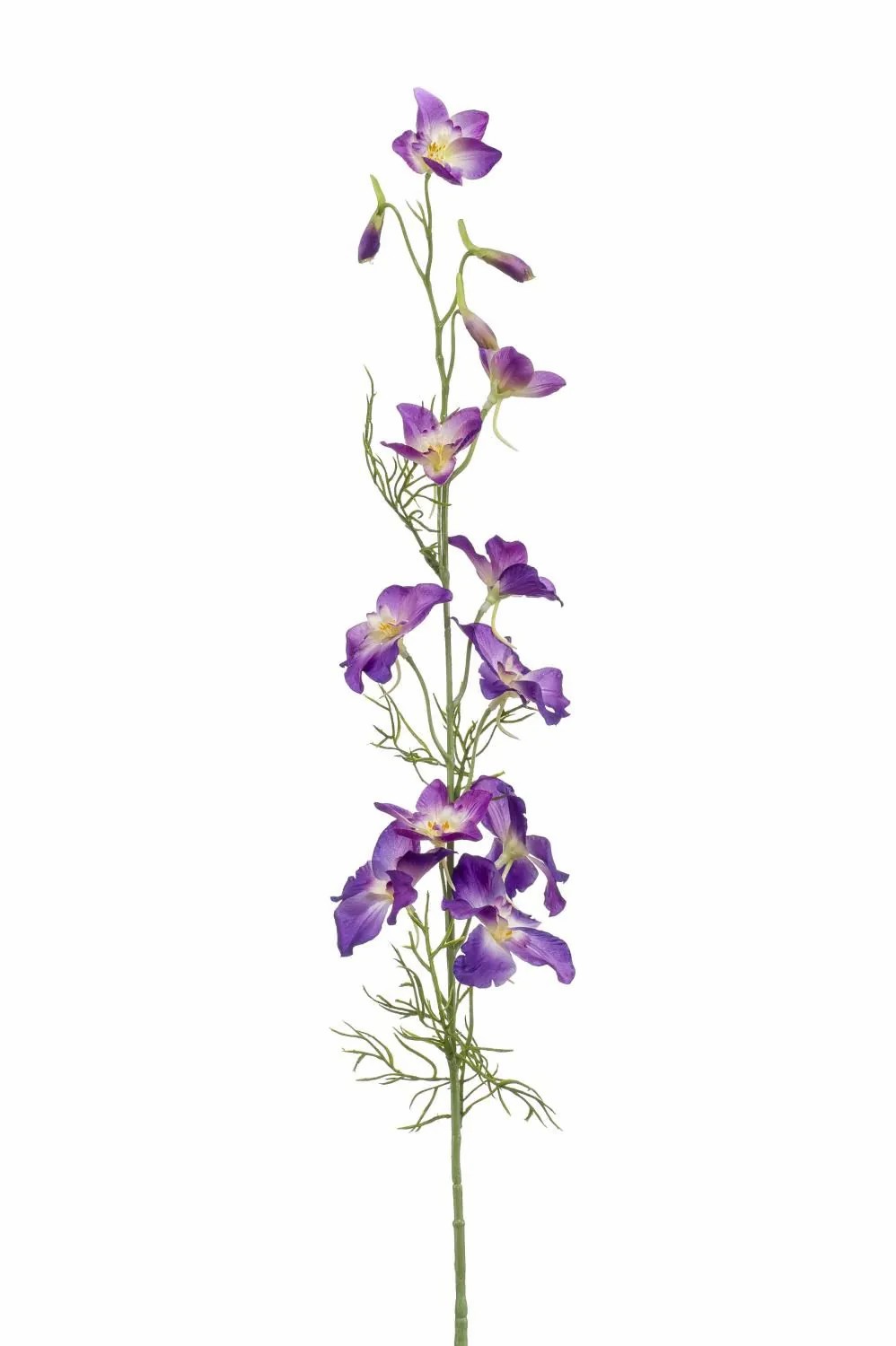 Delphinium | Artificial Delphinium Narumi, Purple, 3Ft/90 Cm Artificial Flowers Delphinium