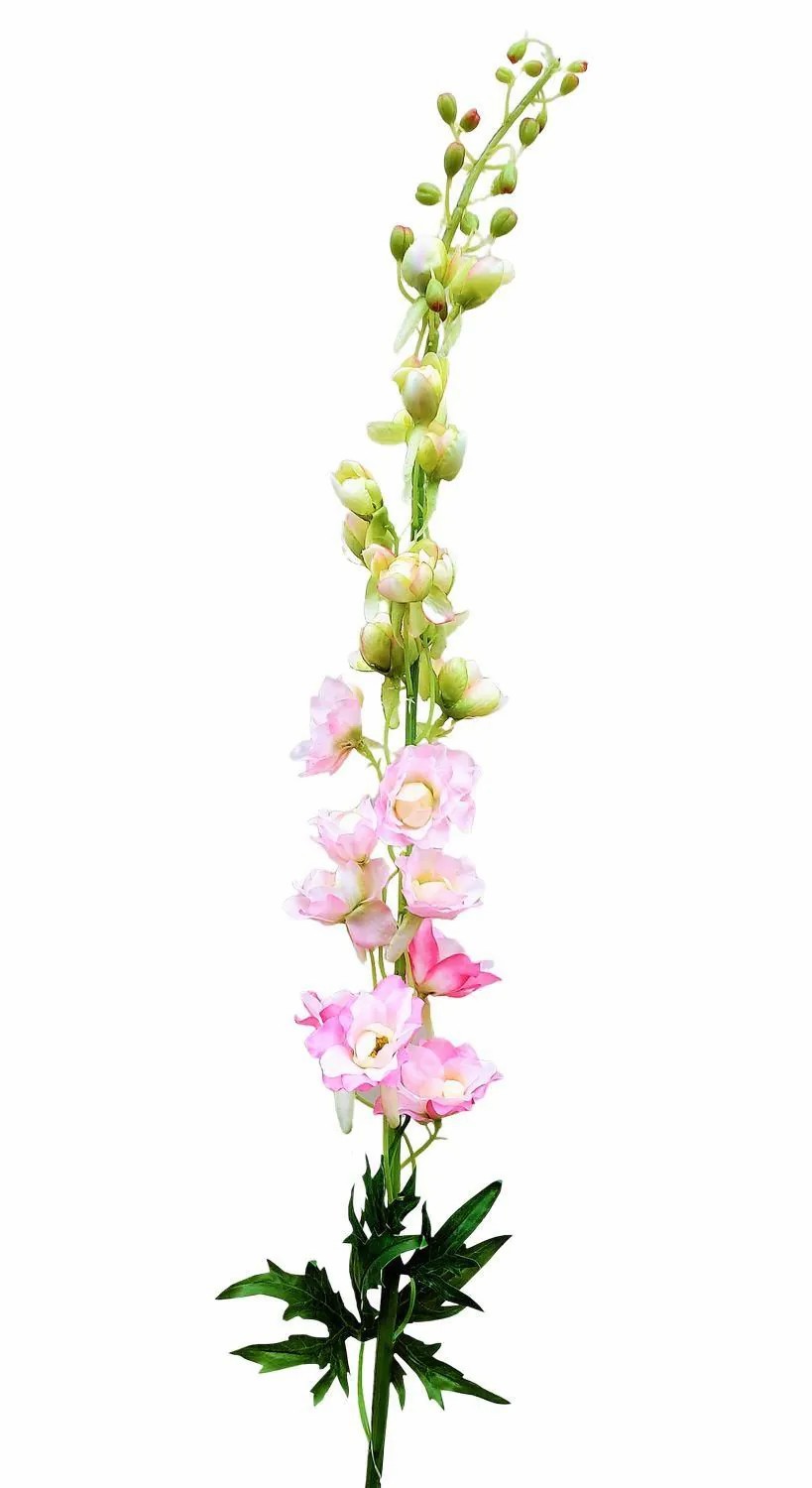 Delphinium | Fake Flower Delphinium Radunia, Pink, 3Ft/100Cm Artificial Flowers Delphinium