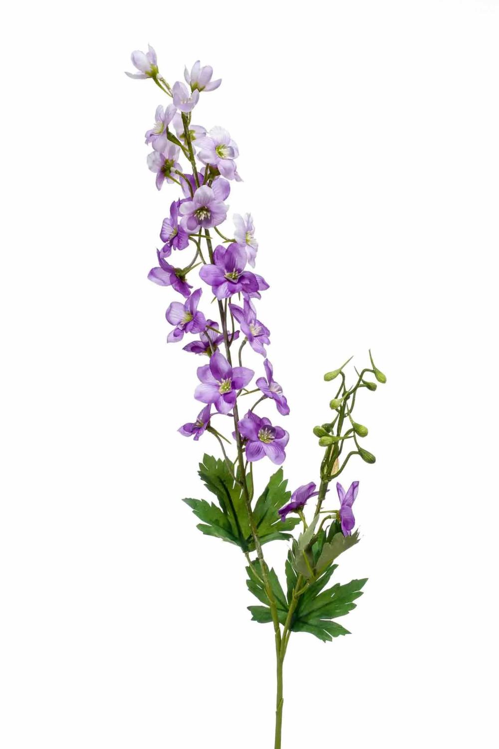 Delphinium | Silk Larkspur Walia, Violet, 30"/75Cm Artificial Flowers Delphinium