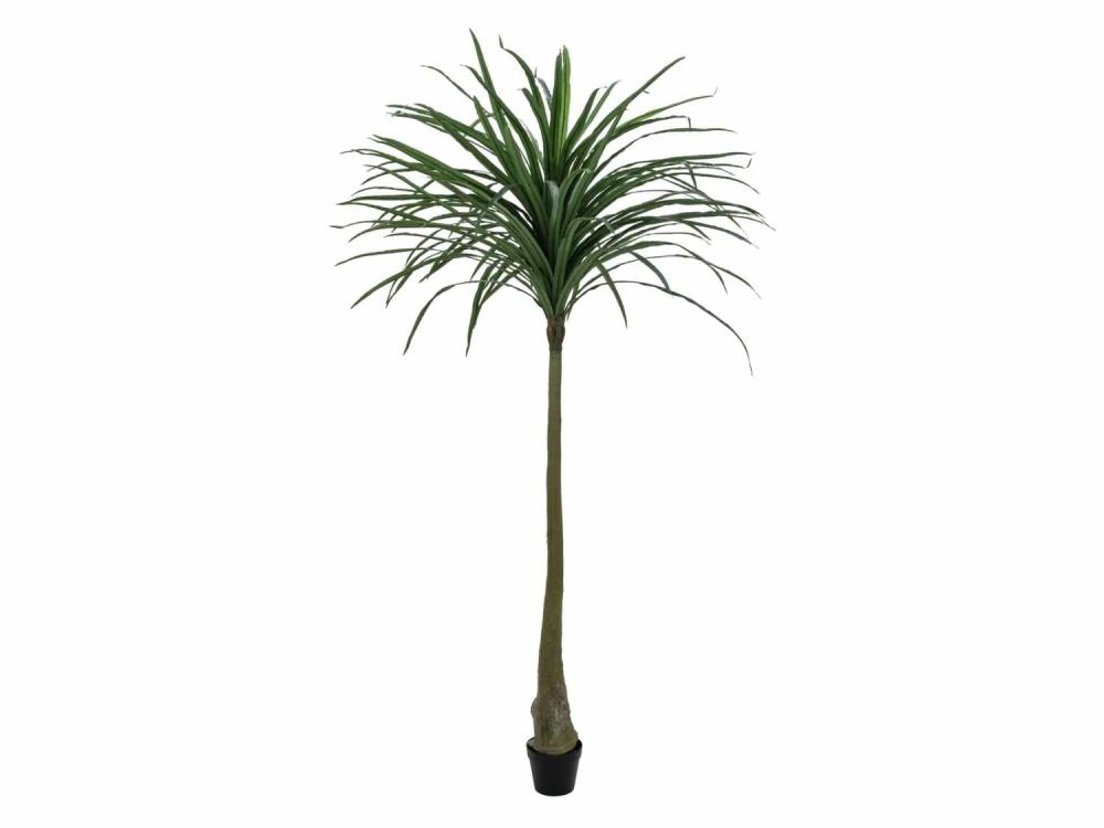 Dragon trees | Artificial Dracaena Reflexa Tabivo, Artificial Trunk, Green, 7Ft/220Cm Artificial Trees Dragon trees