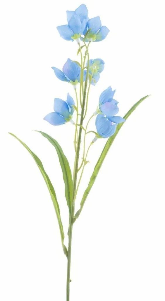 Enzian | False Flower Gentian Reggy, Blue, 20"/50Cm Artificial Flowers Blue