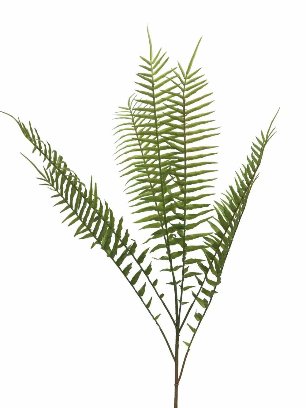 Ferns | Artificial Boston Fern Branch Xihua, Crossdoor, Green, 33"/85Cm Artificial Plants Ferns