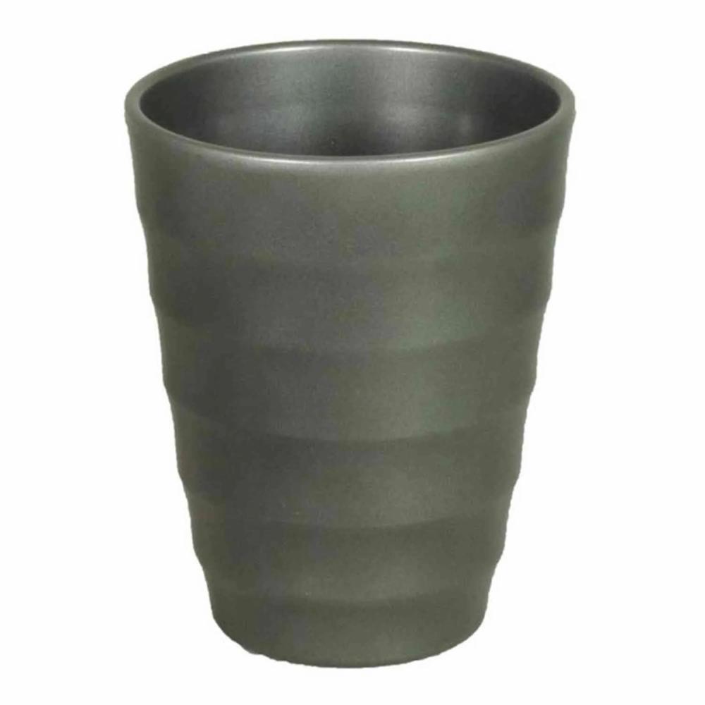 Flower pots | Ceramic Flower Pot Izeh For Orchids, Anthracite, 6.7"/17Cm, Ø5.5"/14Cm Accessories Flower pots