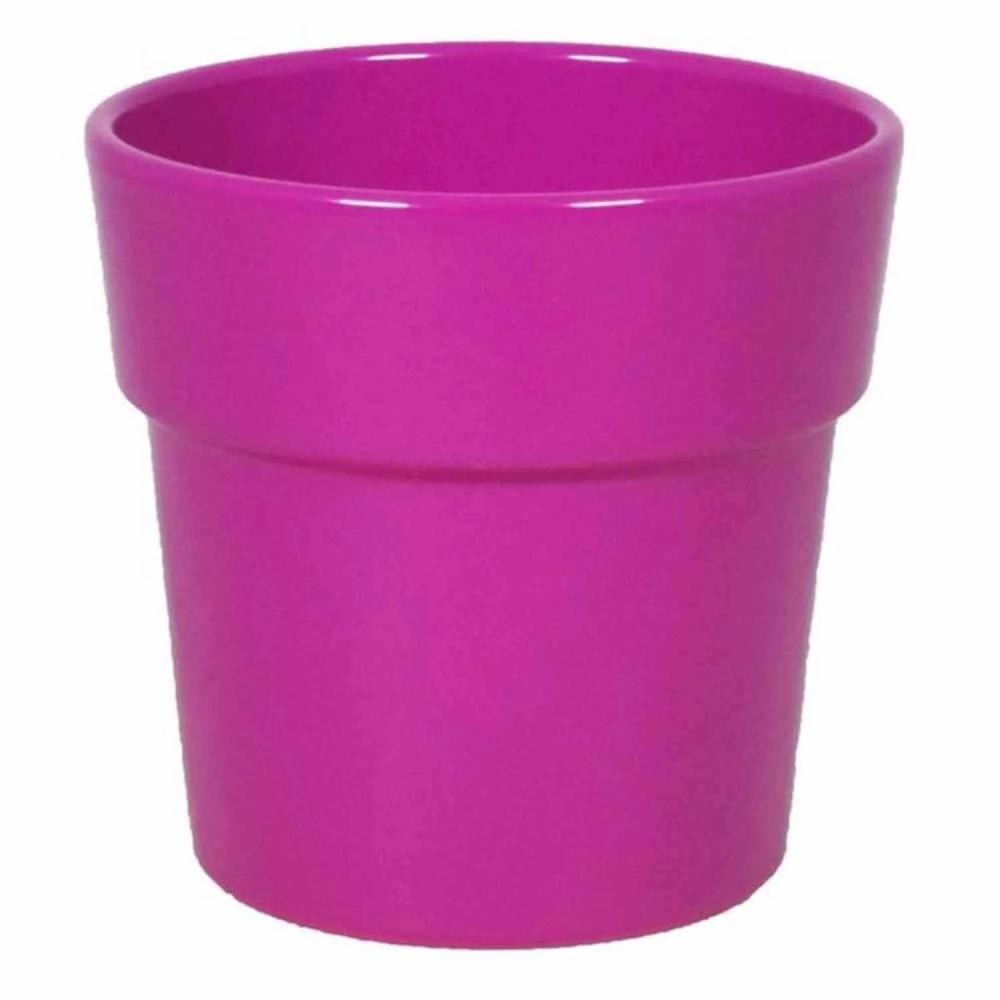 Flower pots | Pot With Rim For Orchids Marivan, Ceramic, Fuchsia, 4.9"/12,5Cm, Ø5.3"/13,5Cm Accessories Flower pots