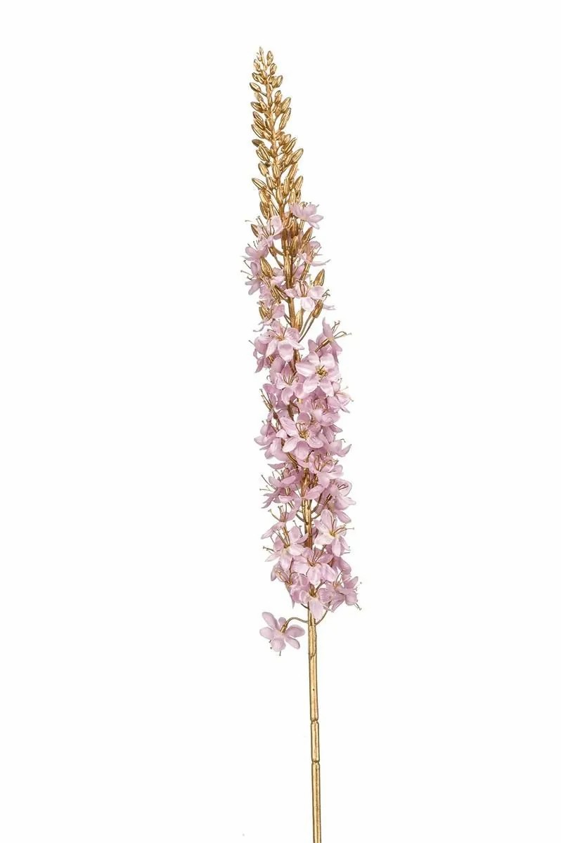 Foxtail lily | False Eremurus Ninfea, Light Purple-Gold, 3Ft/105Cm Artificial Flowers Foxtail lily