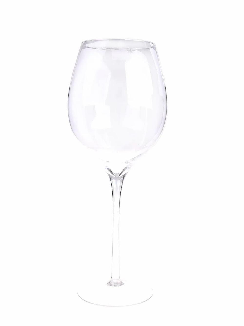 Glasses | Maxi Wine Goblet Roger Air On Stand, Clear, 24"/60Cm, Ø9"/23Cm Accessories Glasses