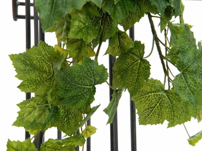 Grape vine | Artificial Grape Vine Plant Eliano On Stick, Green, 20"/50Cm Artificial Plants Grape vine