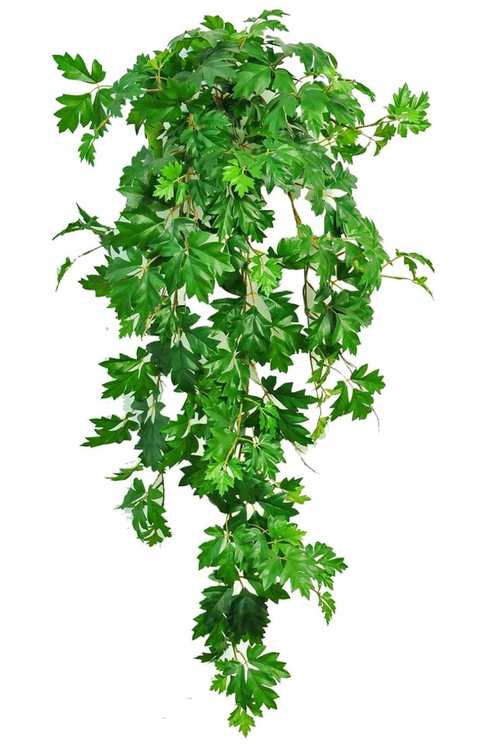 Grape vine | Fake Grape Vine Hanging Plant Delea, Crossdoor, Green, 4Ft/110Cm Artificial Plants Grape vine