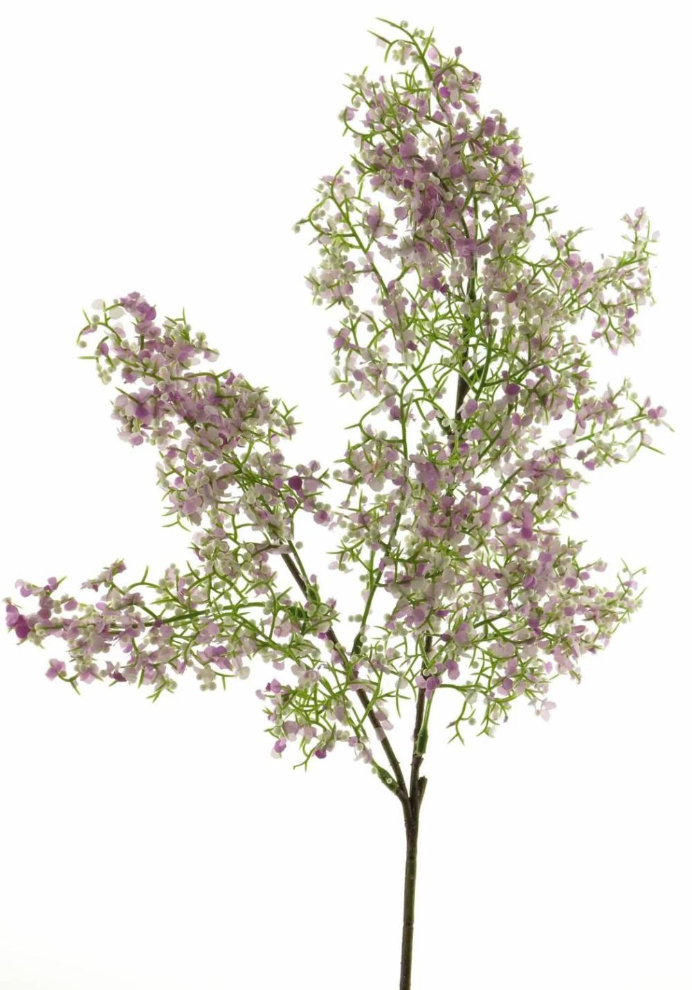 Gypsophila | Decorative Gypsophila Branch Lanmo, Purple, 20"/50Cm Artificial Flowers Gypsophila