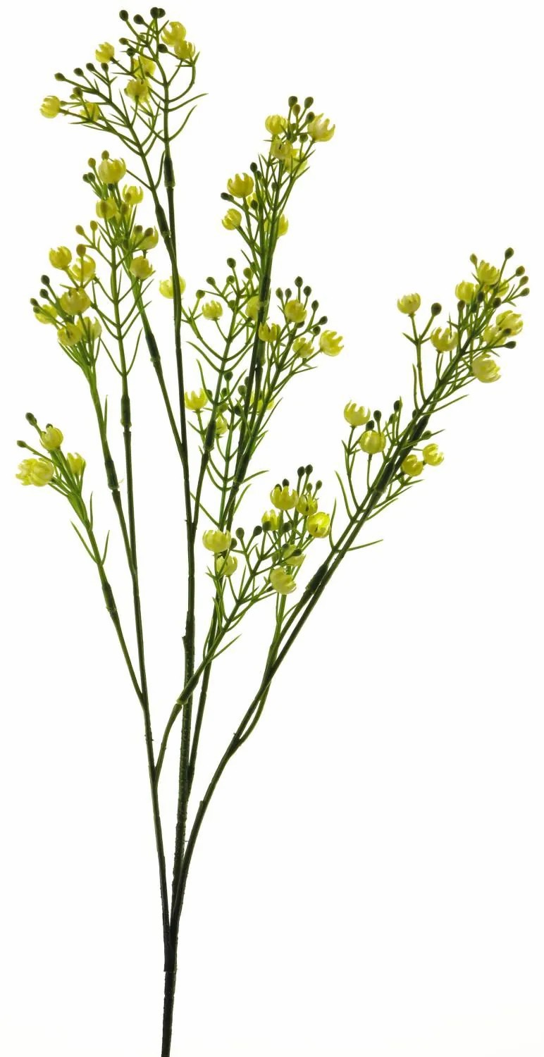 Gypsophila | Decorative Gypsophila Linfeng, Yellow, 28"/70Cm Artificial Flowers Gypsophila