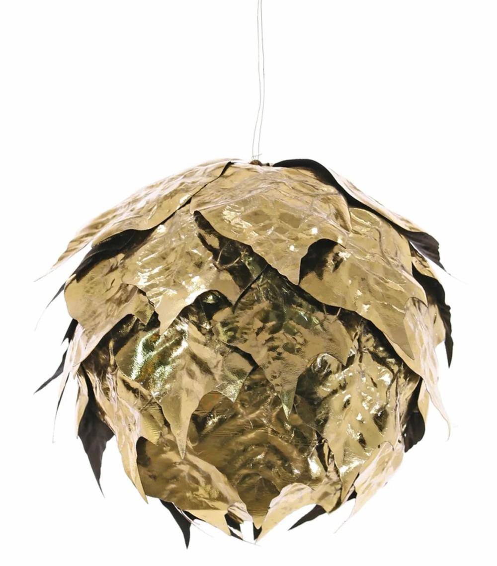 Hollies | Artificial Holly Ball Namaka, Gold, Ø6"/15Cm Artificial Plants Gold