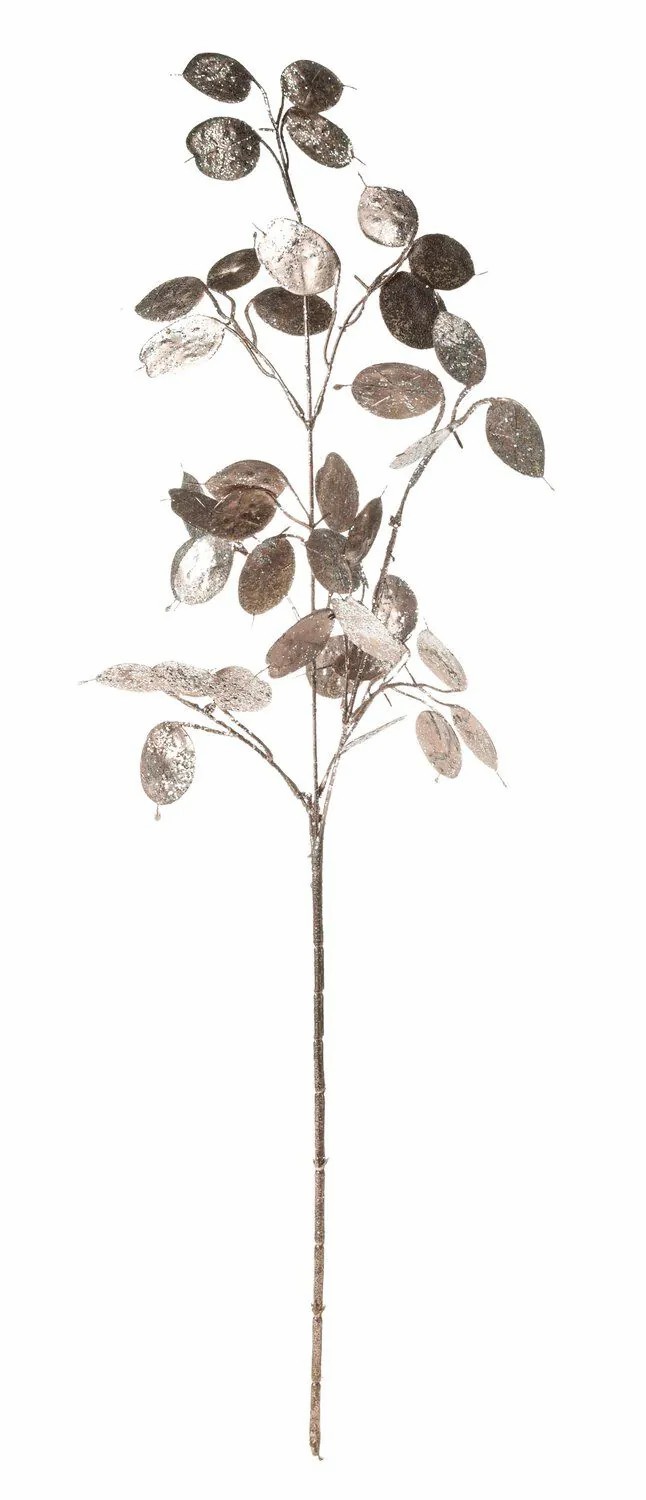 Honesty | Artificial Lunaria Branch Adonisa, Silver-Gold, 26"/65Cm Artificial Plants Gold