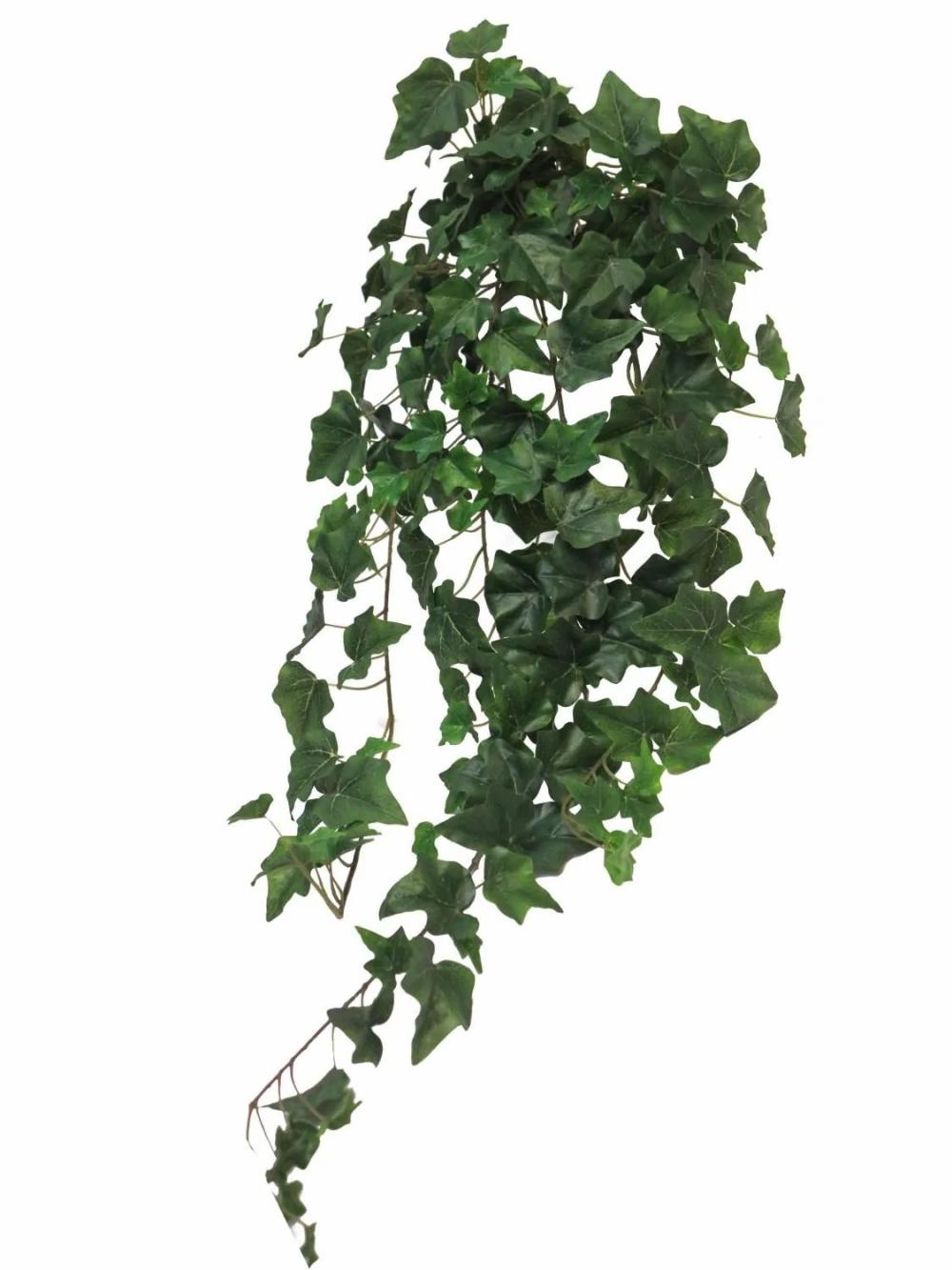 Ivy | Artificial Hanging Ivy Lanshuo On Spike, Dark Green, 33"/85Cm Artificial Plants Green