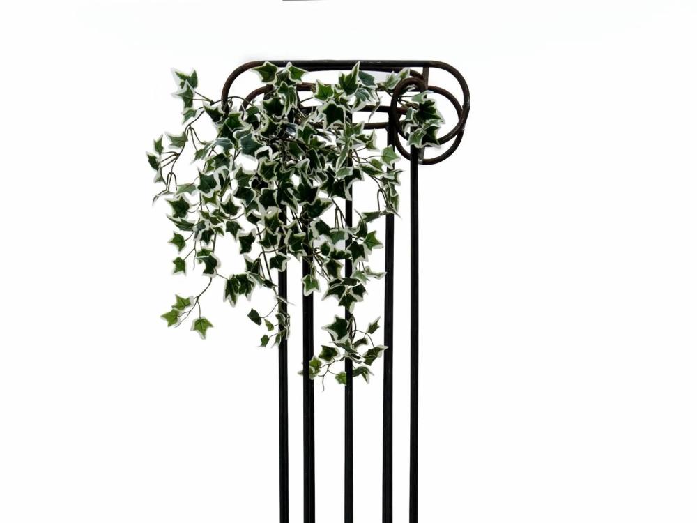 Ivy | Artificial Ivy Plant Johannes On Stick, Green-White, 24"/60Cm Artificial Plants Ivy